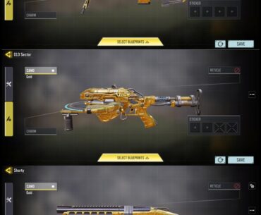 Gentleman I present to you THE UNHOLY TRINITY OF GOLD CAMOS
