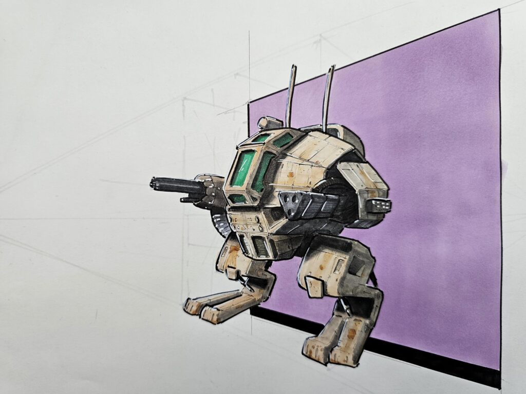 Keeping the peace.
