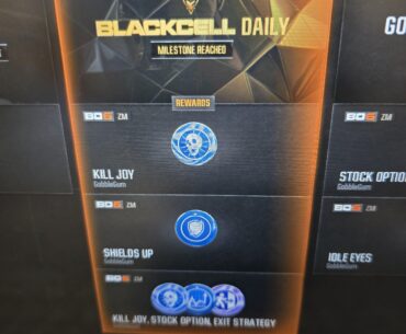 Proof of blackcell gubble gums