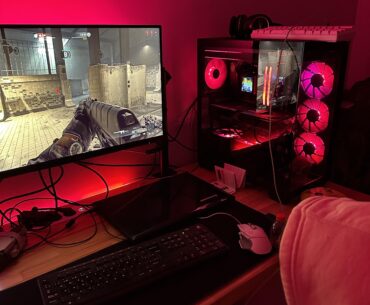 The PC my 11yo boy build…