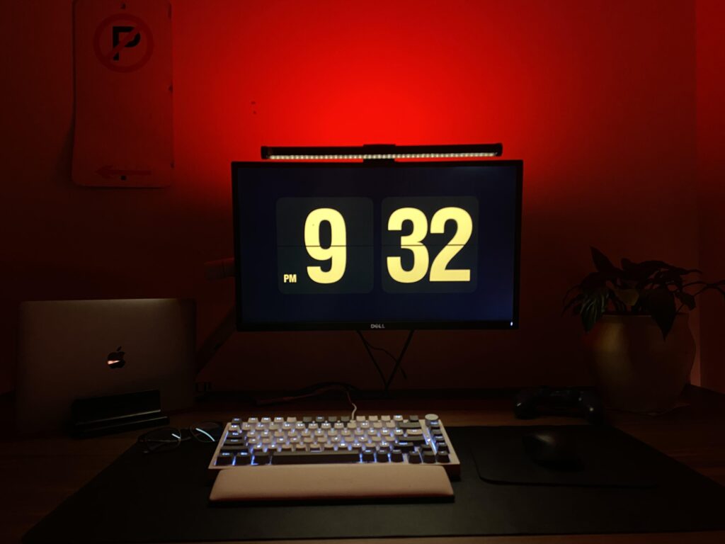 Battle station progress so far.