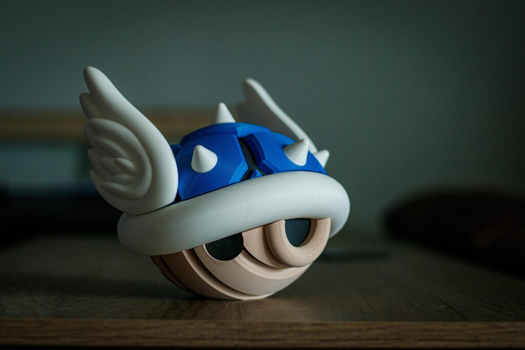 Its all fun and games till I pull out my life size 3d printed blue turtle shell.