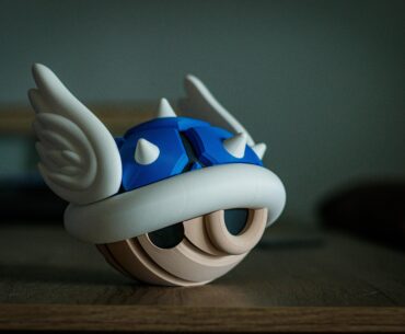 Its all fun and games till I pull out my life size 3d printed blue turtle shell.