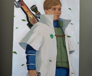 My Oil Painting of M0nesy