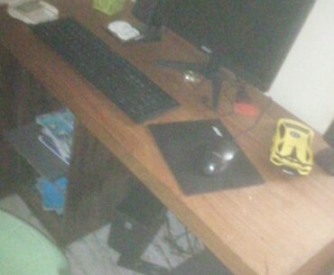 Rocking the ultimate shitty setup