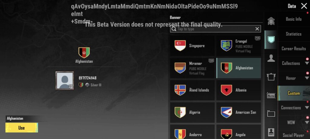 PUBGM changed the Afganistan Flag Back💥