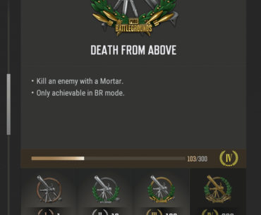 Just Got My 100th Mortar Kill, Anyone Know A Way To See How Many Others Earned? (In Numbers)