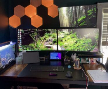 My battle station is the cats meow