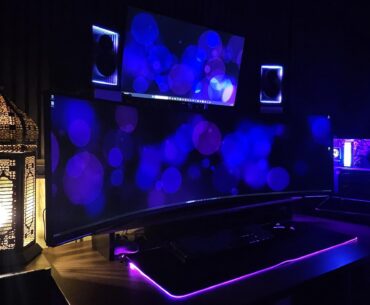 Updated Battlestation: 57" Curved 240 Hz Odyssey NEO G9 7,680 x 2,160
