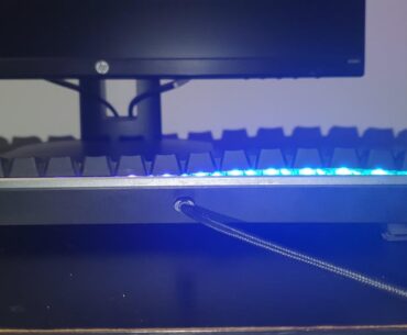 My keyboard battery has become inflamed