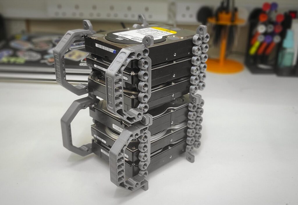 i think it's HDD stack have a cyberpunk style?