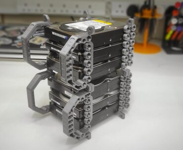 i think it's HDD stack have a cyberpunk style?