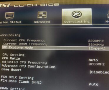 Unable to set cpu freq