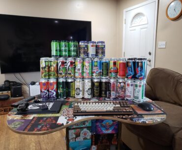 My battle station after a visit to Cincinnati.