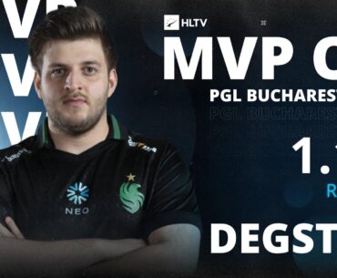 degster is the HLTV MVP of PGL Bucharest 2025