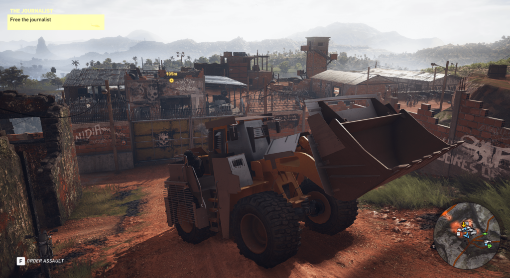 Is Ghost Recon: Wildlands the only game that lets you bust into a cartel outpost in a Killdozer?
