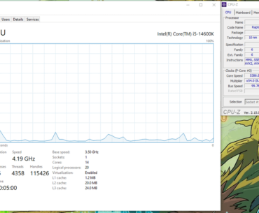 Why is my 14600k running at 5.4ghz