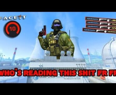 I Solo Queued to the Top 50 on FACEIT