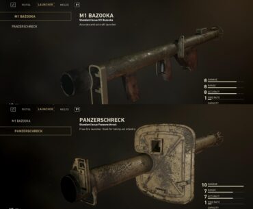 Bazooka vs Panzerschreck?