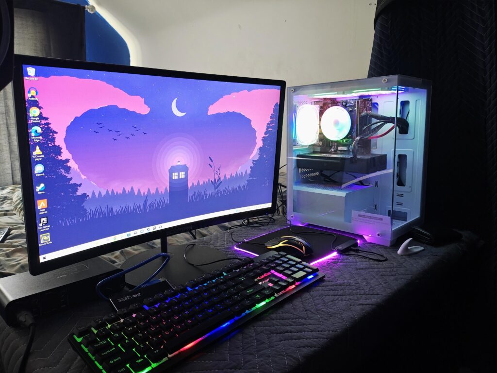 Finally joining the PC Squad