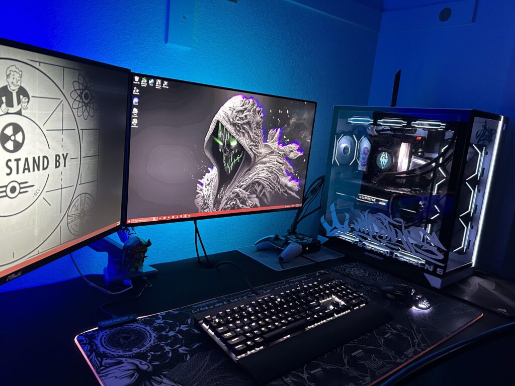 This is my Battle station.