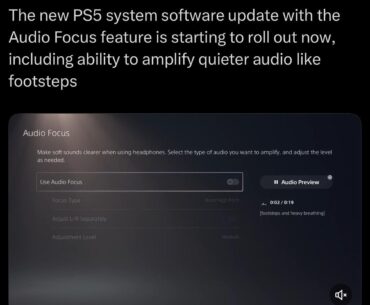 PS5 has art of war audio now
