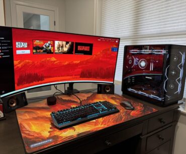 My current Endgame PC - LG 5K2K, RTX 5090 FE, 9959X3D, x870e Carbon