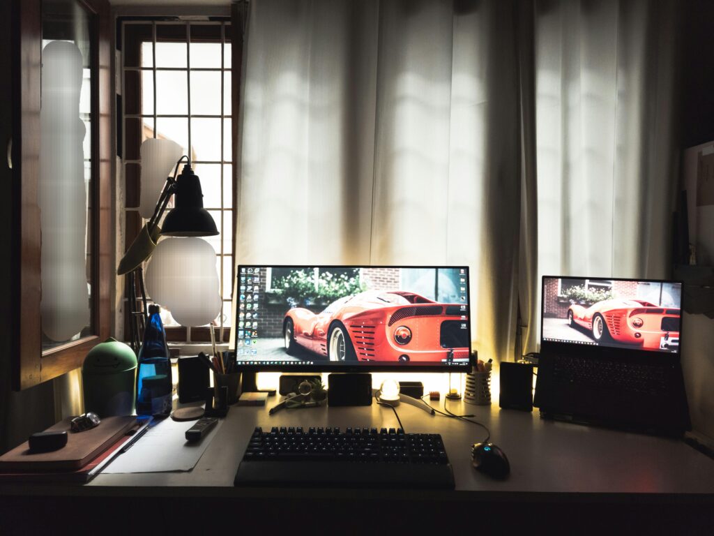 My desk :) | Should I get a mouse mat?