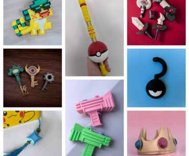 I love making gaming props and replicas! Here are a few examples of props I have made! ❤️