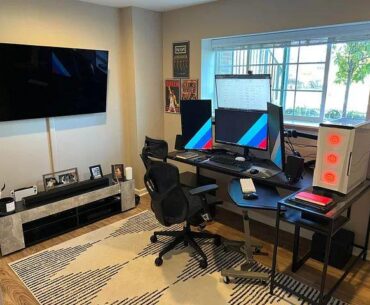 Immersive gaming sanctuary. Feel like something is missing? Is it?
