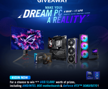 Worldwide giveaway - Enter to win up to 13k USD worth of ASUS hardware, including AMD/Intel 800 series Motherboards, GeForce RTX 5080/5070 GPUs, Radeon RX 9070XT, and many more ASUS/ROG components and peripherals! That's 29 winners in total.
