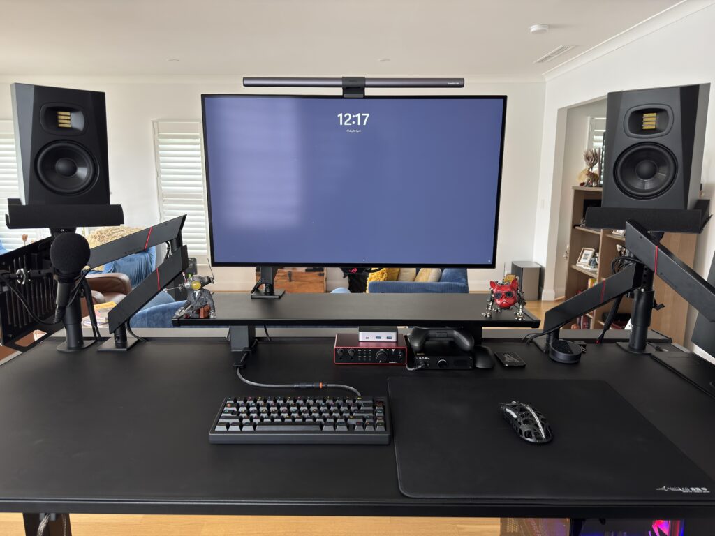 Speaker placement is more important than monitor ergonomics