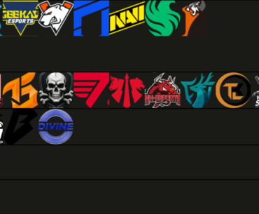 Tier! Tier! Tier! It's time for pgs 7& 8 tier list