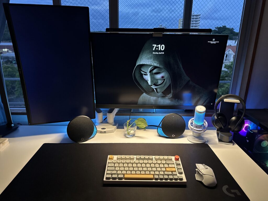 New setup is coming along