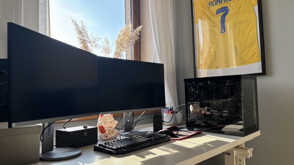 I’ve finished building my PC yesterday