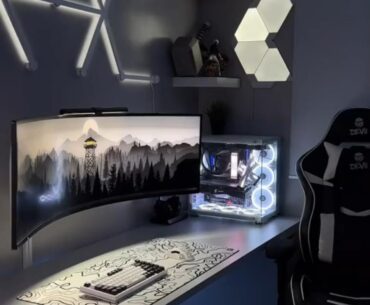 This epic gamer's haven is calling my name.