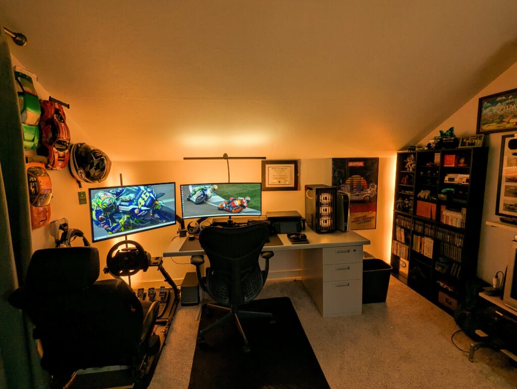 Built a new PC and gave my office a glow up