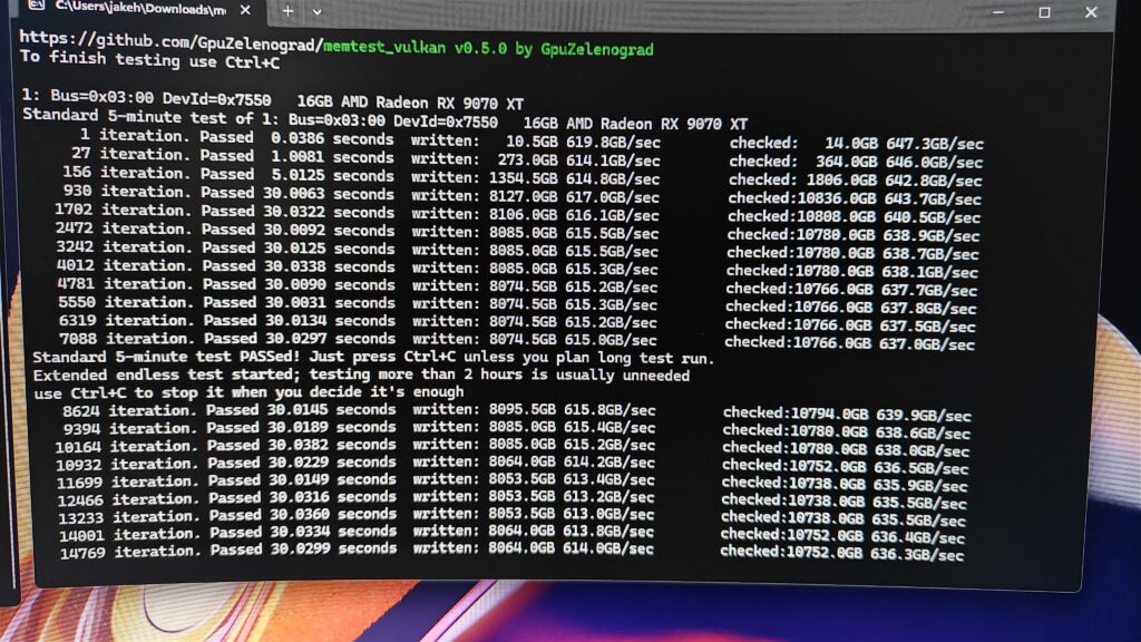 Memtest Vulkan Memtest Vulkan