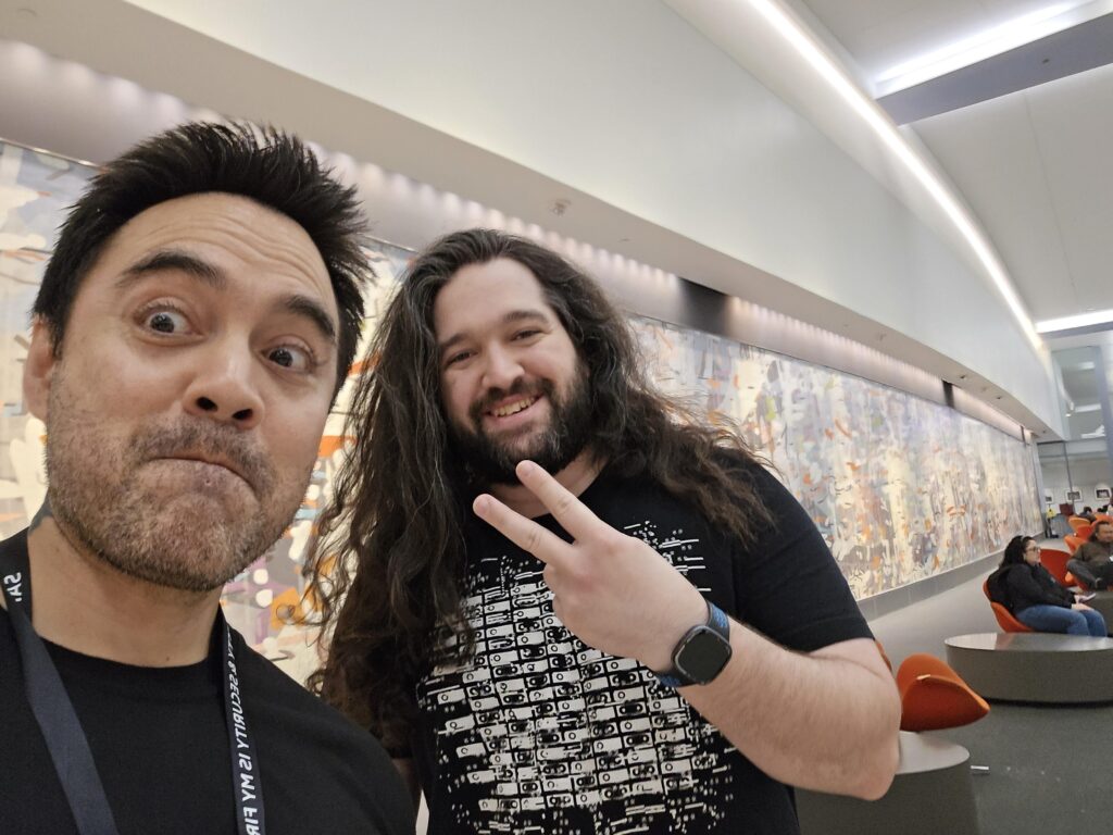 Met Tech Jesus himself at work today. Good start on my Monday.