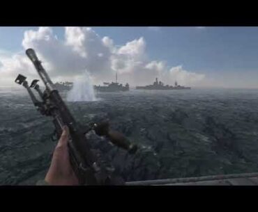 A late ps4 beta build of ww2 has surfaced online via footage