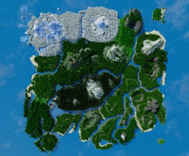 Ark - The Island recreated in Minecraft