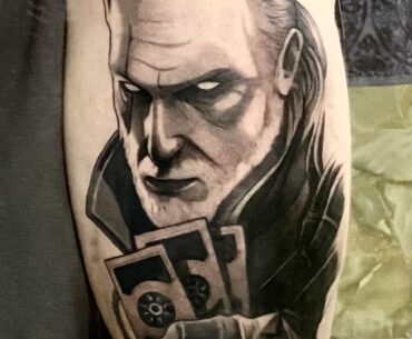 My Gwent Geralt tattoo