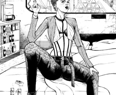 Aurore Cassel, drawn by me