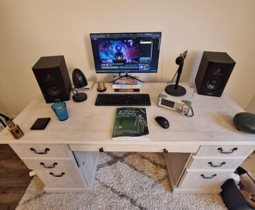 Here's my desk