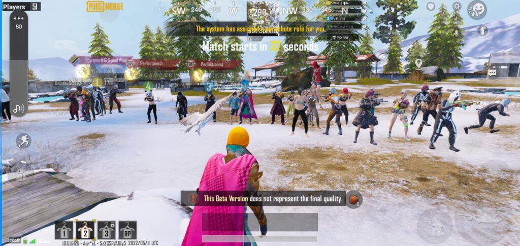 Once upon a time, all the real players spawned in the same spot... i used to run around and threaten people (I'll k**l you noob followed by my teammates name 😂)