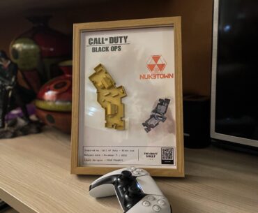 Just got this 3D Nuketown wall art—brings back all the Black Ops memories!