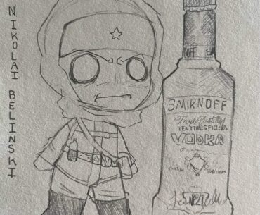 Nikolai Belinski as a cute drawing (Credit: Nikolai Belinski on amino)