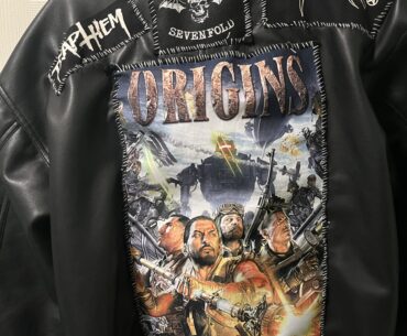 Origins jacket back patch