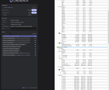 Delidded & Direct Die 14700k Cinebench 2024 Scores