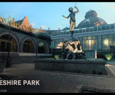 The statue outside the mansion in Shattered Veil is a reused asset from a Modern Warfare (2019) map.